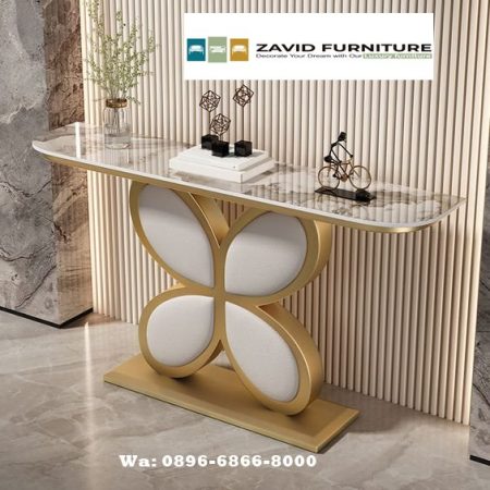 meja-konsule-bentuk-kupu-kupu-450x450 Meja Makan Marmer Kaki Stainless Steel Marmer Import