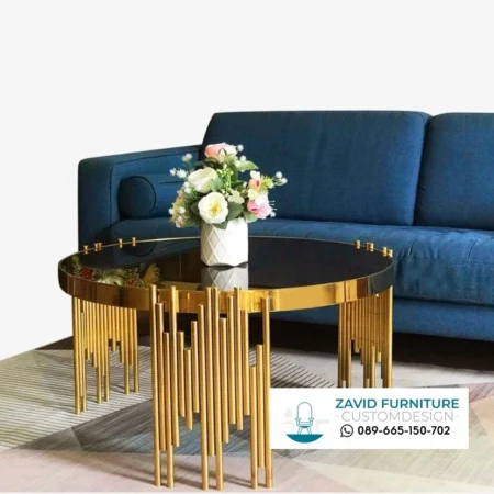 Coffe-Table-Mewah-Desain-Modern-450x450 Meja Makan Marmer Kaki Stainless Steel Marmer Import